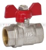 Кран шар 1/2 VT в/н бабочка