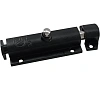 Шпингалет 808С MARLOK с кнопкой чёрный 80мм 003169