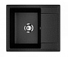 Мойка Модель GR 575-004 (черный оникс) матовая SOFT-TOUCH 575*495*190 с сифоном GOTA ROCIO