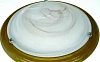Светильник Италия 2х60 d30 зелен. арм. хром 1701 (Альфа Лайт)