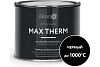 Эмаль термостойкая черная 0,8кг (до +1000 гр.) Elcon