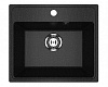 Мойка Модель GR 490-004 (черный оникс) матовая SOFT-TOUCH 490*420*170 с сифоном GOTA ROCIO