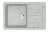 Мойка Модель GR 650-003 (светло-серый) матовая SOFT-TOUCH 650*495*180 с сифоном GOTA ROCIO