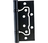 Петля 100*75*2,0 без врезки, никель матовый, Code Deco