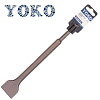 Зубило по бетону плоское 40*250мм SDS+ YOKO