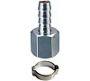 Переходник 1/4"F на ёлочку 8мм с обж. кольц. 8х13 мм 180251 B Fubag