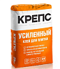 Клей д/плитки усиленный Крепс 25 кг РАСПРОДАЖА