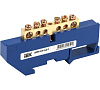 Шина нулевая на DIN-изол ШНИ 6х9-6-Д-С ИЭК