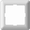Рамка КД-1-18 1-мест белая