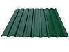 Профнастил МП-20 зеленый 1100х6000 (ПЭ-12-6005-0,45)